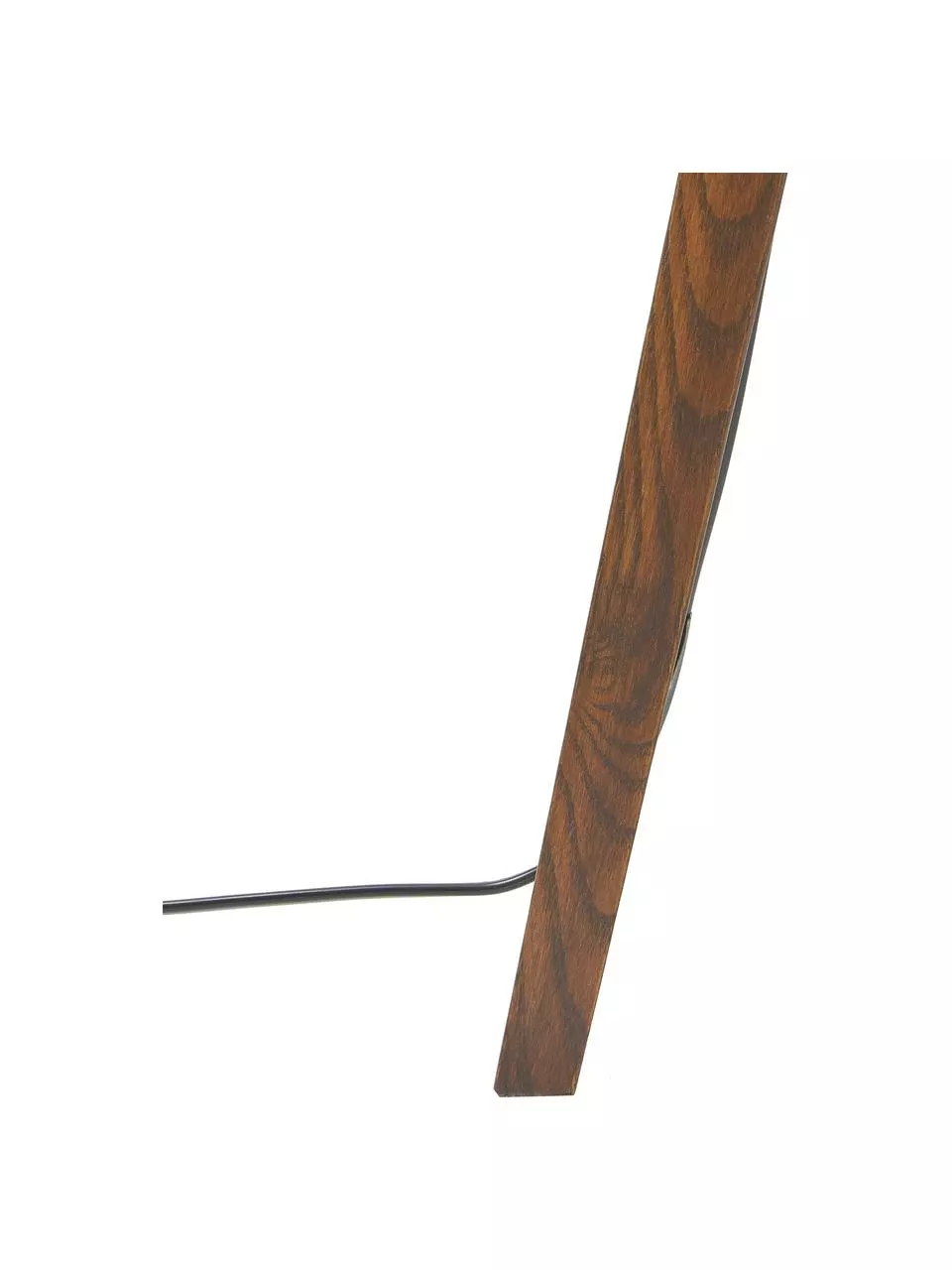 Westwing Collection Skandi-Tripod Stehlampe Jake aus Massivholz mit Samt-Schirm, Ø 60 cm, H 150 cm 8 Westwing Collection Skandi-Tripod Stehlampe Jake aus Massivholz mit Samt-Schirm, Ø 60 cm, H 150 cm – Bild 6