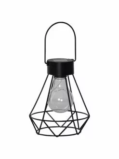 Solar Außenleuchte Eddy zum Hängen oder Stellen, B 13 x H 16 cm