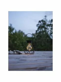 Solar Au&szlig;enleuchte Eddy zum H&auml;ngen oder Stellen, B 13 x H 16 cm -Leuchten Verkaufsladen Solar Aussenleuchte Eddy zum Hangen oder Stellen 5