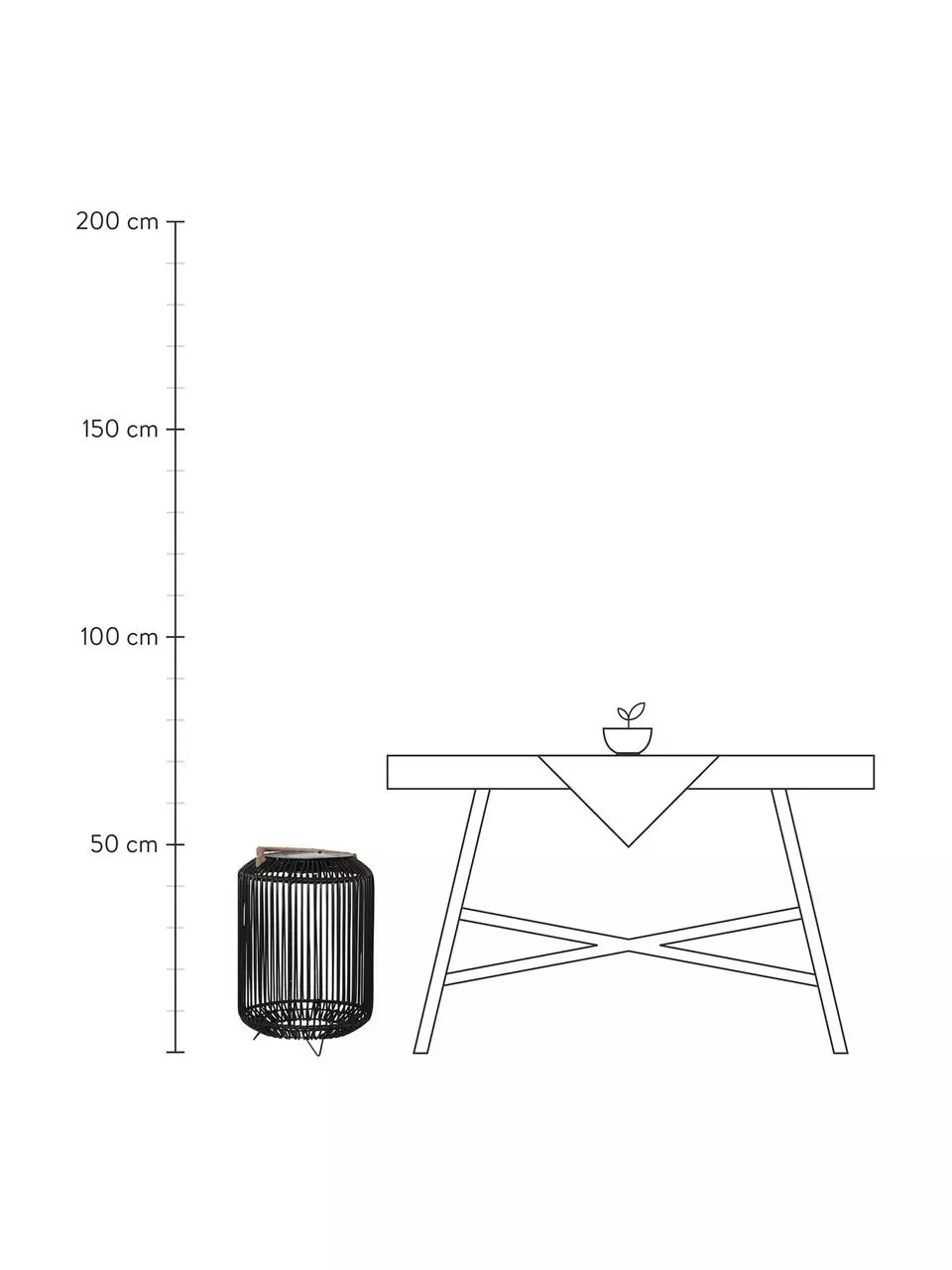 Solar Außenleuchte Sunlight, Ø 34 x H 48 cm 5 Solar Außenleuchte Sunlight, Ø 34 x H 48 cm – Bild 3