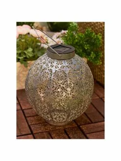 Pauleen Solar Außenleuchte Sunshine Aura zum Hängen oder Stellen, Ø 21 x H 25 cm -Leuchten Verkaufsladen Solar Aussenleuchte Sunshine Aura zum Hangen oder Stellen 1