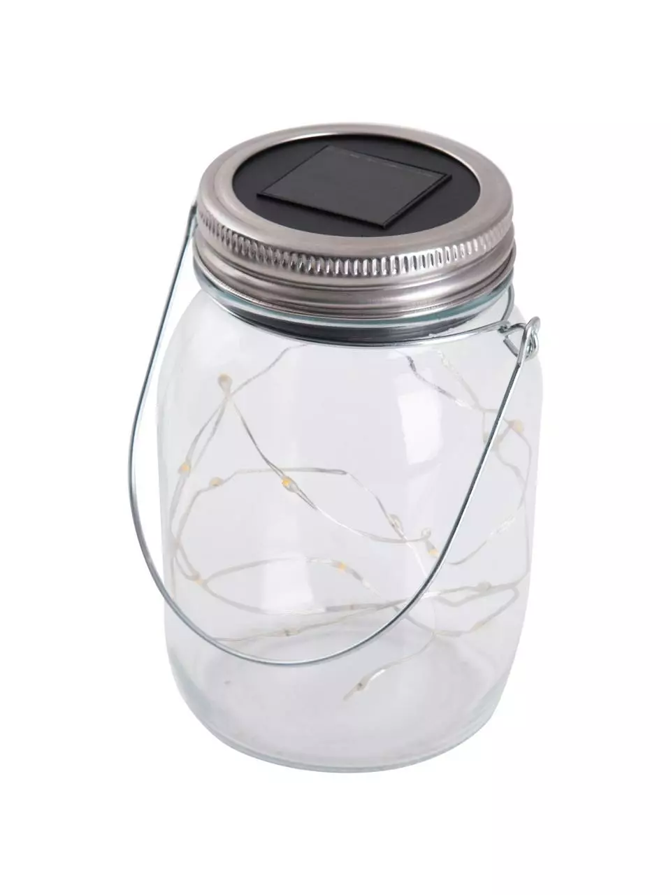 Solar Außentischlampe Nanay, 3 Stück, Ø 8 cm, H 13 cm 6 Solar Außentischlampe Nanay, 3 Stück, Ø 8 cm, H 13 cm – Bild 4