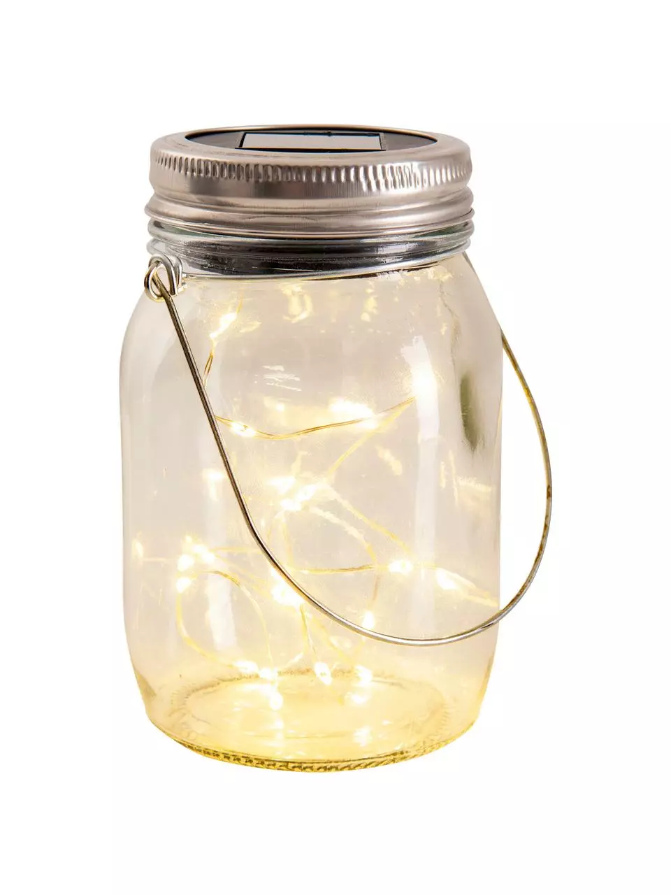 Solar Außentischlampe Nanay, 3 Stück, Ø 8 cm, H 13 cm 3 Solar Außentischlampe Nanay, 3 Stück, Ø 8 cm, H 13 cm