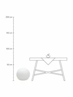 Solar Gartenleuchte Buly mit Farbwechsel und Fernbedienung, Ø 50 x H 44 cm -Leuchten Verkaufsladen Solar Gartenleuchte Buly mit Farbwechsel und Fernbedienung 2