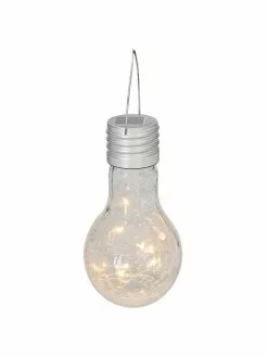 Solar Hängelampe Martin, 3 Stück, Ø 10 x H 20 cm