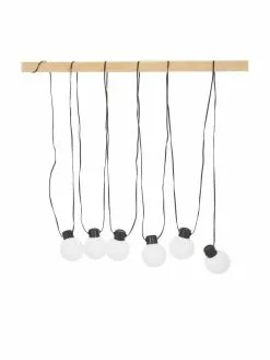 Solar Lichterkette Globus, 700 cm, 6 Lampions, L 700 cm