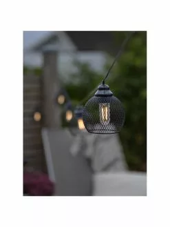 Solar Lichterkette Sunlight, 700 cm, 8 Lampions, L 700 cm -Leuchten Verkaufsladen Solar Lichterkette Sunlight 700 cm 8 Lampions 4