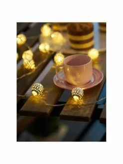 Pauleen Solar Lichterkette Sunshine Glamour, 280 cm, 20 Lampions, L 280 cm -Leuchten Verkaufsladen Solar Lichterkette Sunshine Glamour 280 cm 20 Lampions 4