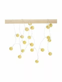 Pauleen Solar Lichterkette Sunshine Glamour, 280 cm, 20 Lampions, L 280 cm