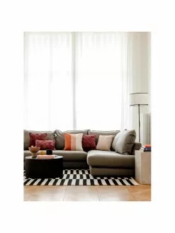 Westwing Collection Stehlampe Claudette mit Leinenschirm, Ø 40 x H 165 cm -Leuchten Verkaufsladen Stehlampe Claudette mit Leinenschirm 1