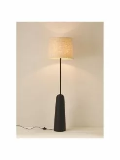 Westwing Collection Stehlampe Kaya mit Betonfuß, Ø 45 x H 156 cm -Leuchten Verkaufsladen Stehlampe Kaya mit Betonfuss 2