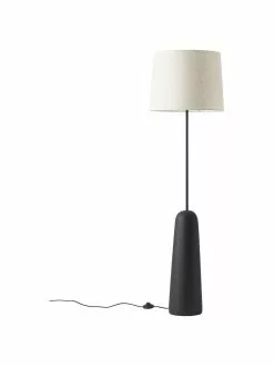 Westwing Collection Stehlampe Kaya mit Betonfuß, Ø 45 x H 156 cm