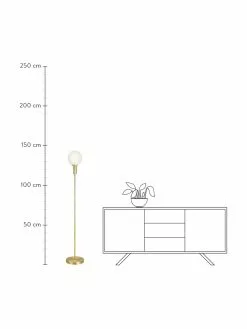 Markslöjd Stehlampe Minna aus Opalglas, Ø 22 x H 144 cm -Leuchten Verkaufsladen Stehlampe Minna aus Opalglas 2