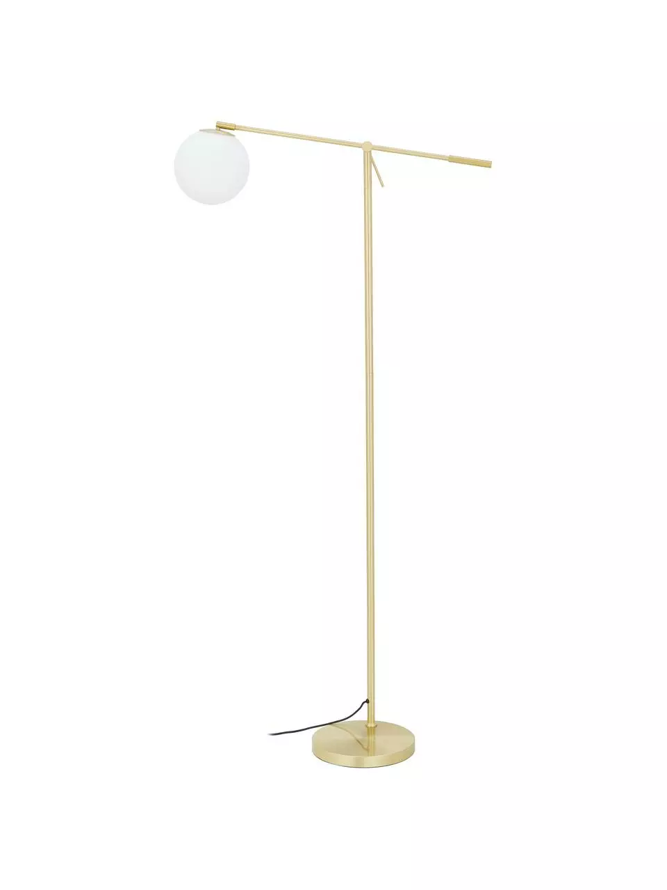 Westwing Collection Stehlampe Moon aus Opalglas, B 70 x H 162 cm 7 Westwing Collection Stehlampe Moon aus Opalglas, B 70 x H 162 cm – Bild 5