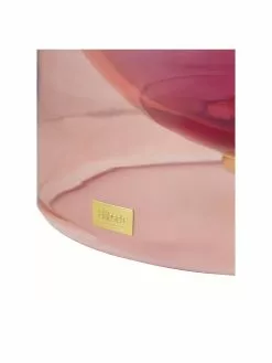 Hübsch Tischlampe Glondy aus farbigem Glas, Ø 27 x H 29 cm 13 Hübsch Tischlampe Glondy aus farbigem Glas, Ø 27 x H 29 cm -Leuchten Verkaufsladen Tischlampe Glondy aus farbigem Glas 5