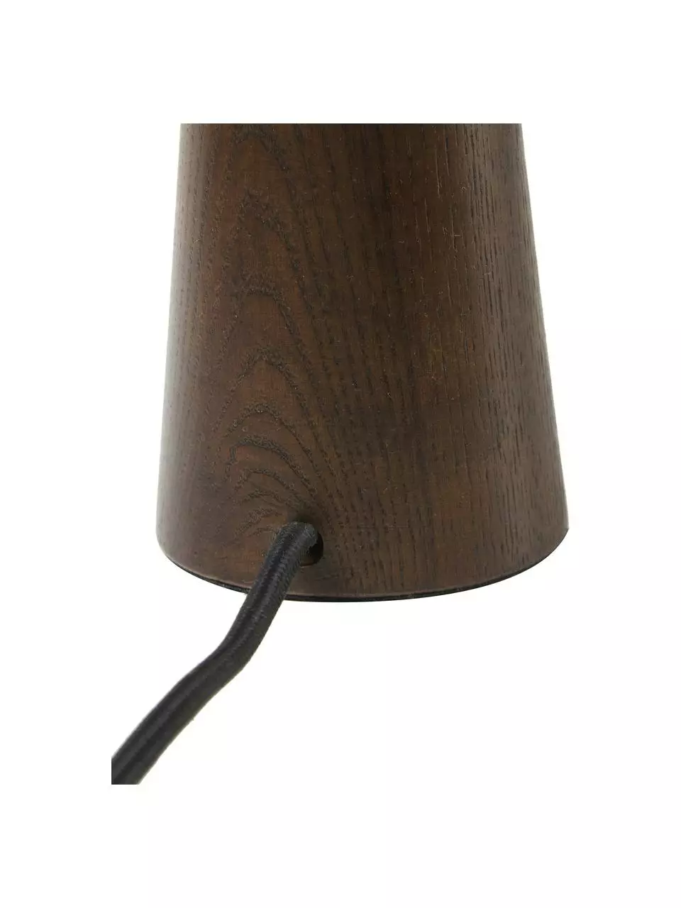 Westwing Collection Tischlampe Jascha aus dunklem Eschenholz, Ø 24 x H 43 cm 7 Westwing Collection Tischlampe Jascha aus dunklem Eschenholz, Ø 24 x H 43 cm – Bild 5