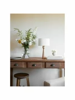 Westwing Collection Tischlampe Jascha aus hellem Eschenholz, Ø 24 x H 43 cm 10 Westwing Collection Tischlampe Jascha aus hellem Eschenholz, Ø 24 x H 43 cm -Leuchten Verkaufsladen Tischlampe Jascha aus hellem Eschenholz 2