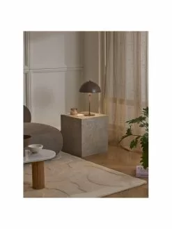 Westwing Collection Tischlampe Matilda in Dunkelbraun, Ø 29 x H 45 cm -Leuchten Verkaufsladen Tischlampe Matilda in Dunkelbraun 2