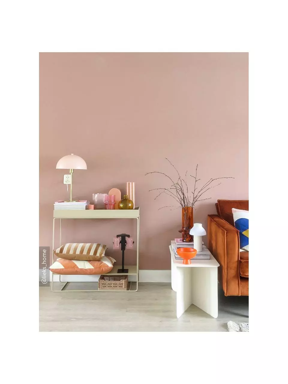 Westwing Collection Tischlampe Matilda in Rosa, Ø 29 x H 45 cm 4 Westwing Collection Tischlampe Matilda in Rosa, Ø 29 x H 45 cm – Bild 2