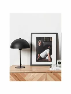 Westwing Collection Tischlampe Matilda in Schwarz, Ø 29 x H 45 cm -Leuchten Verkaufsladen Tischlampe Matilda in Schwarz 3