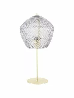 Nordlux Tischlampe Orbiform mit Glasschirm, Ø 23 x H 47 cm