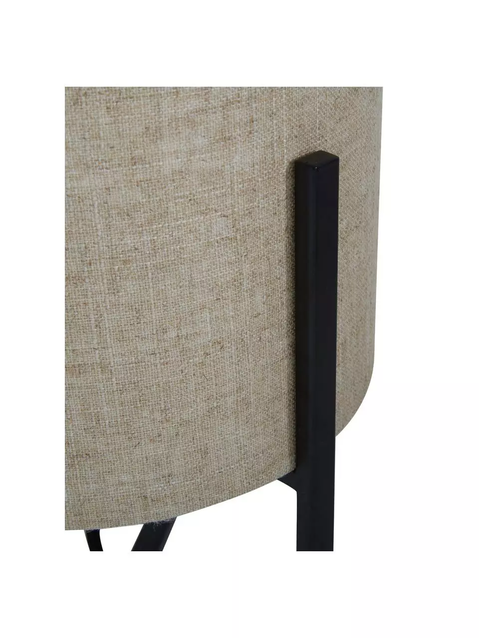 Westwing Collection Tischlampe Piper aus Leinen, Ø 22 x H 38 cm 8 Westwing Collection Tischlampe Piper aus Leinen, Ø 22 x H 38 cm – Bild 6