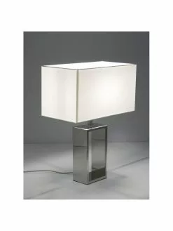 Villeroy & Boch Tischlampe Shanghai in Chrom, B 35 x H 47 cm -Leuchten Verkaufsladen Tischlampe Shanghai in Chrom 4