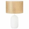 Westwing Collection Tischlampe Vienna aus Wiener Geflecht in Weiß, ∅ 25 x H 40 cm -Leuchten Verkaufsladen Tischlampe Vienna aus Wiener Geflecht in Weiss