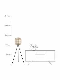 Tripod Stehlampe Bordesley im Boho-Style, Ø 35 x H 139 cmNur noch wenige verfügbar -Leuchten Verkaufsladen Tripod Stehlampe Bordesley im Boho Style 2