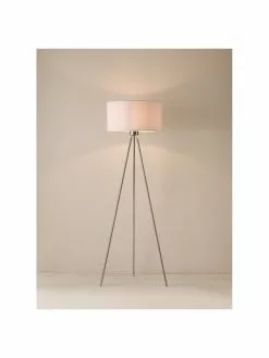 Westwing Collection Tripod Stehlampe Cella mit Stoffschirm, Ø 45 x H 147 cm -Leuchten Verkaufsladen Tripod Stehlampe Cella mit Stoffschirm 14