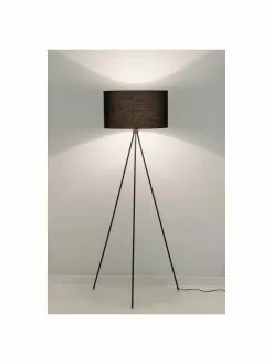 Westwing Collection Tripod Stehlampe Cella mit Stoffschirm, Ø 45 x H 147 cm -Leuchten Verkaufsladen Tripod Stehlampe Cella mit Stoffschirm 4