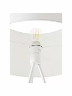 Westwing Collection Tripod Stehlampe Cella mit Stoffschirm, Ø 48 x H 158 cm -Leuchten Verkaufsladen Tripod Stehlampe Cella mit Stoffschirm 41