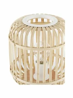 Westwing Collection Tripod Tischlampe Adam aus Bambus, Ø 21 x H 42 cm -Leuchten Verkaufsladen Tripod Tischlampe Adam aus Bambus 4