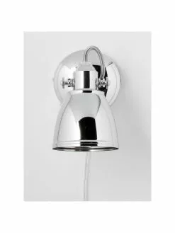 Markslöjd Verstellbare Wandleuchte Fjallbacka mit Stecker in Chrom, T 20 x H 17 cm -Leuchten Verkaufsladen Verstellbare Wandleuchte Fjallbacka mit Stecker in Chrom 4