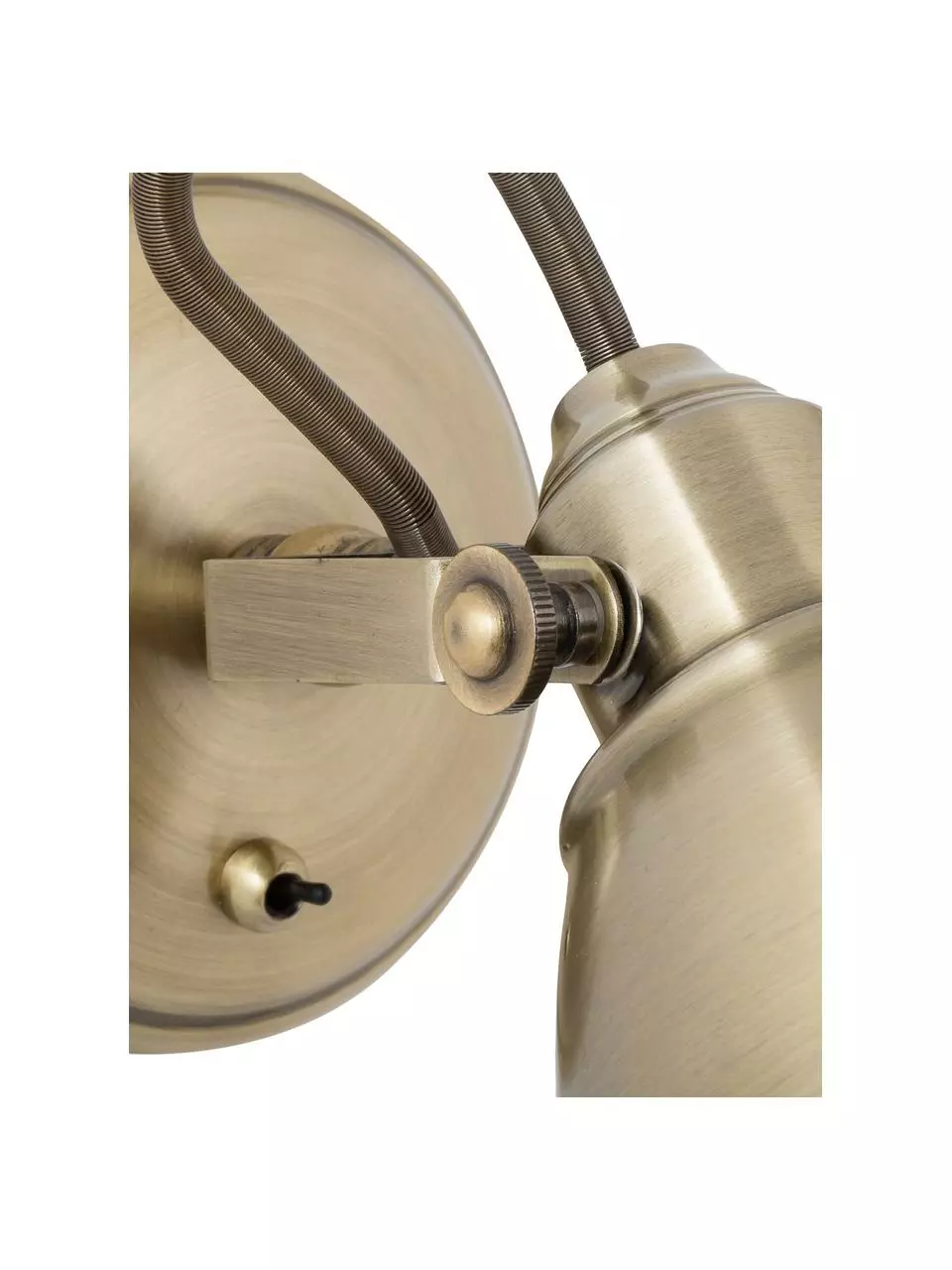 Markslöjd Verstellbare Wandleuchte Fjallbacka mit Stecker in Messing, T 20 x H 17 cm 8 Markslöjd Verstellbare Wandleuchte Fjallbacka mit Stecker in Messing, T 20 x H 17 cm – Bild 6