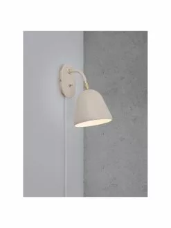 Nordlux Verstellbare Wandleuchte Fleur mit Stecker in Beige, T 21 x H 26 cm -Leuchten Verkaufsladen Verstellbare Wandleuchte Fleur mit Stecker in Beige 3