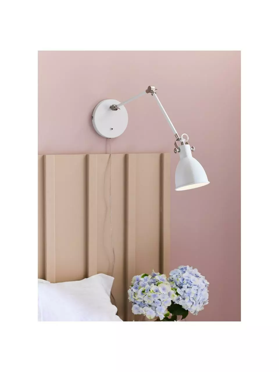 Markslöjd Verstellbare Wandleuchte House mit Stecker, T 84 x H 18 cm 4 Markslöjd Verstellbare Wandleuchte House mit Stecker, T 84 x H 18 cm – Bild 2