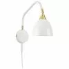 Jotex Verstellbare Wandleuchte Luis mit Stecker in Weiß, T 30 x H 29 cm -Leuchten Verkaufsladen Verstellbare Wandleuchte Luis mit Stecker in Weiss