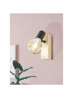 Verstellbare Wandleuchte Townshend aus Holz, T 9 x H 17 cm 11 Verstellbare Wandleuchte Townshend aus Holz, T 9 x H 17 cm -Leuchten Verkaufsladen Verstellbare Wandleuchte Townshend aus Holz 3