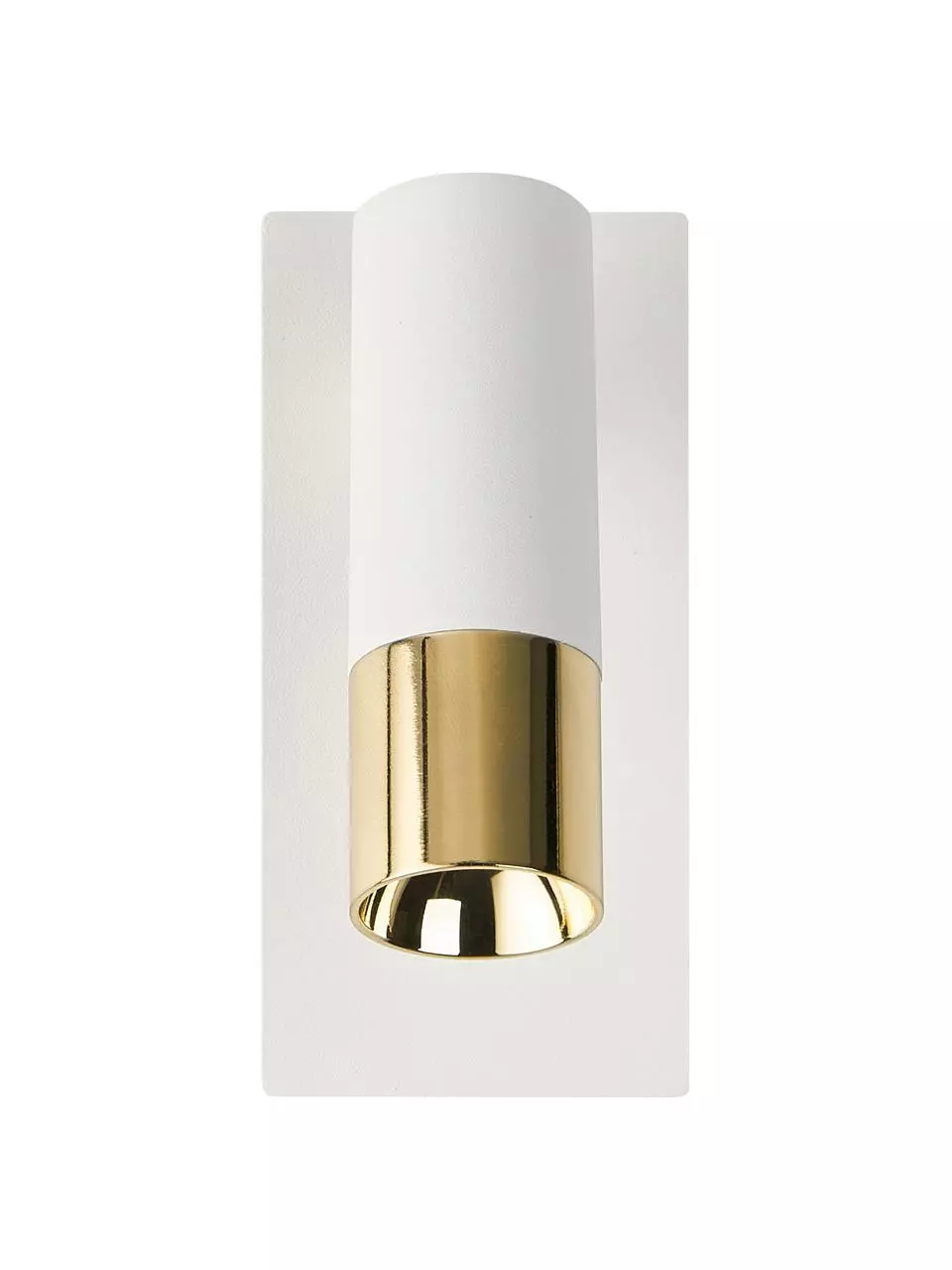 Westwing Collection Verstellbarer LED-Wandstrahler Bobby in Weiß-Gold, B 7 x H 15 cm 5 Westwing Collection Verstellbarer LED-Wandstrahler Bobby in Weiß-Gold, B 7 x H 15 cm – Bild 3