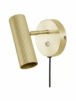 Globen Lighting Verstellbarer Wandstrahler Hubble mit Stecker in Gold, T 17 x H 15 cm 9 Globen Lighting Verstellbarer Wandstrahler Hubble mit Stecker in Gold, T 17 x H 15 cm -Leuchten Verkaufsladen Verstellbarer Wandstrahler Hubble mit Stecker in Gold 3