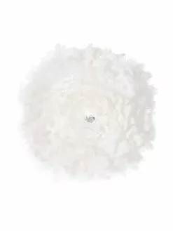 Umage Wand- und Deckenleuchte Eos Up aus Federn, Ø 40 x T 15 cm