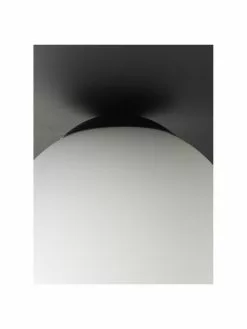 Wand- und Deckenleuchte Lobero aus Glas, Ø 30 x T 13 cm 13 Wand- und Deckenleuchte Lobero aus Glas, Ø 30 x T 13 cm -Leuchten Verkaufsladen Wand und Deckenleuchte Lobero aus Glas 5