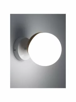 Wand- und Deckenleuchte Sfera mit Holz-Dekor, Ø 15 x T 20 cm 10 Wand- und Deckenleuchte Sfera mit Holz-Dekor, Ø 15 x T 20 cm -Leuchten Verkaufsladen Wand und Deckenleuchte Sfera mit Holz Dekor 2