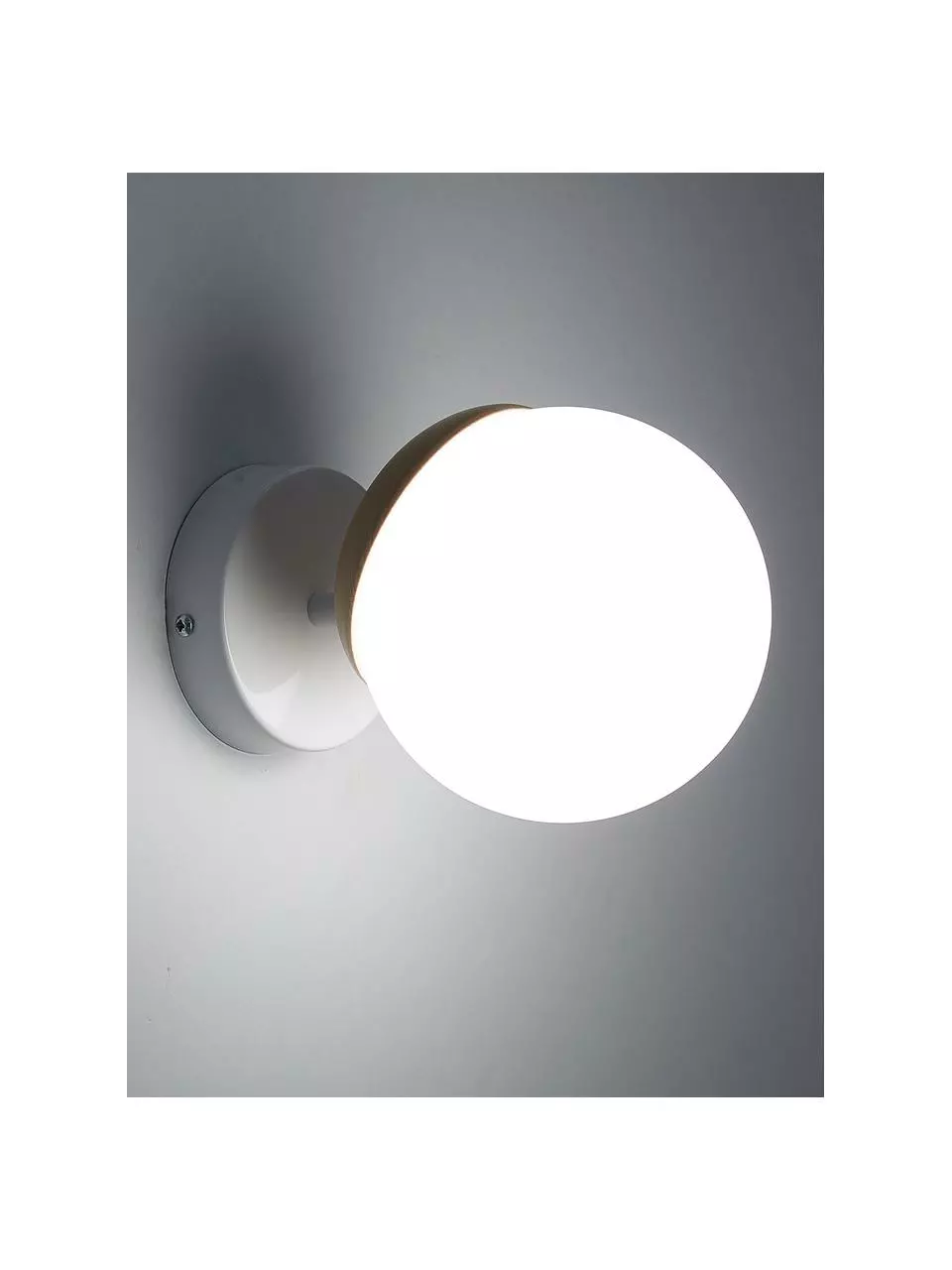 Wand- und Deckenleuchte Sfera mit Holz-Dekor, Ø 15 x T 20 cm 5 Wand- und Deckenleuchte Sfera mit Holz-Dekor, Ø 15 x T 20 cm – Bild 3