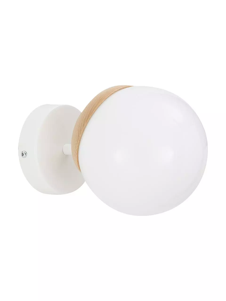 Wand- und Deckenleuchte Sfera mit Holz-Dekor, Ø 15 x T 20 cm 3 Wand- und Deckenleuchte Sfera mit Holz-Dekor, Ø 15 x T 20 cm