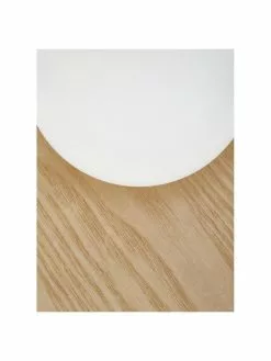 Westwing Collection Wand- und Deckenleuchte Starling in Holzoptik, Ø 33 x T 14 cm -Leuchten Verkaufsladen Wand und Deckenleuchte Starling in Holzoptik 5