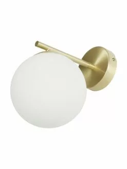 Westwing Collection Wandleuchte Atlanta aus Opalglas, T 23 x H 22 cm -Leuchten Verkaufsladen Wandleuchte Atlanta aus Opalglas 5