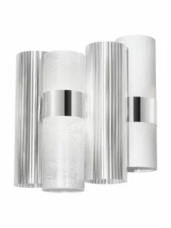 Slamp Wandleuchte La Lollo aus Kunststoff, B 28 x H 30 cm