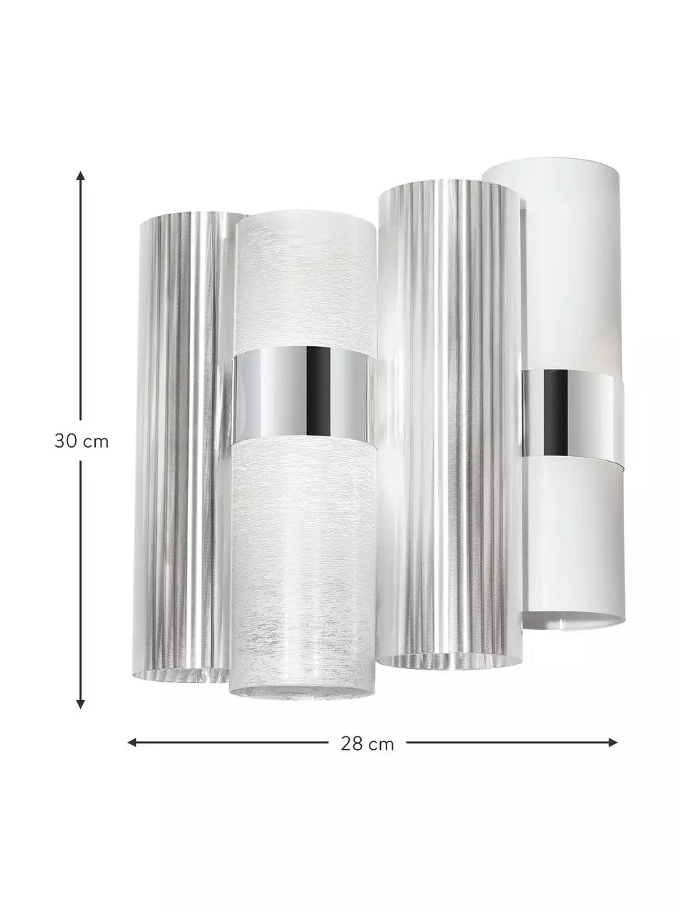 Slamp Wandleuchte La Lollo aus Kunststoff, B 28 x H 30 cm 5 Slamp Wandleuchte La Lollo aus Kunststoff, B 28 x H 30 cm – Bild 3